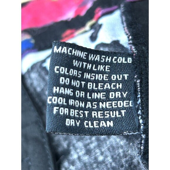 W118 by Walter Baker Womens Size S Floral Dustin Cropped Moto Jeans Pants 1117H - Picture 10 of 11